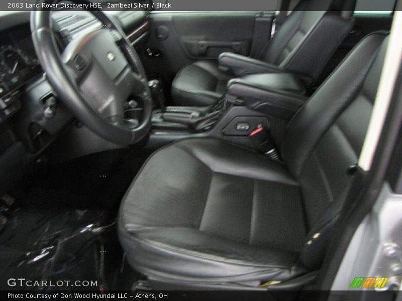 Zambezi Silver / Black 2003 Land Rover Discovery HSE