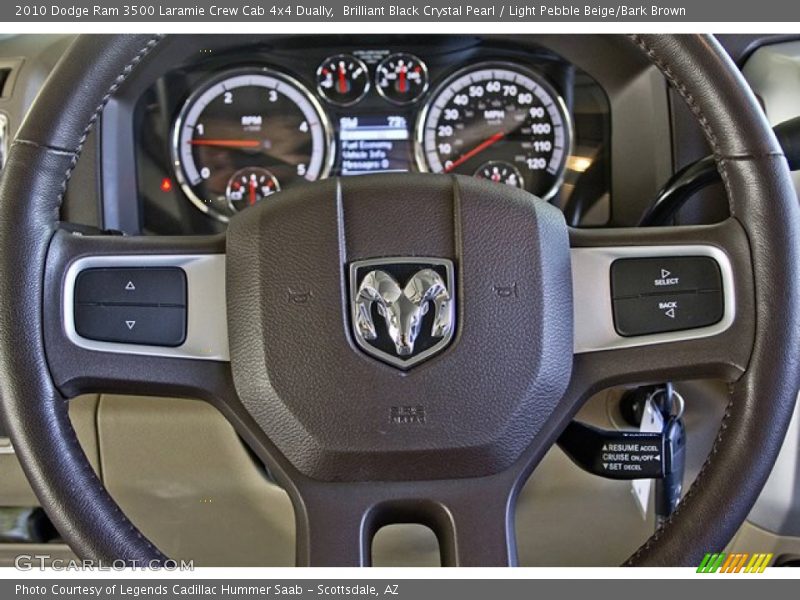  2010 Ram 3500 Laramie Crew Cab 4x4 Dually Steering Wheel