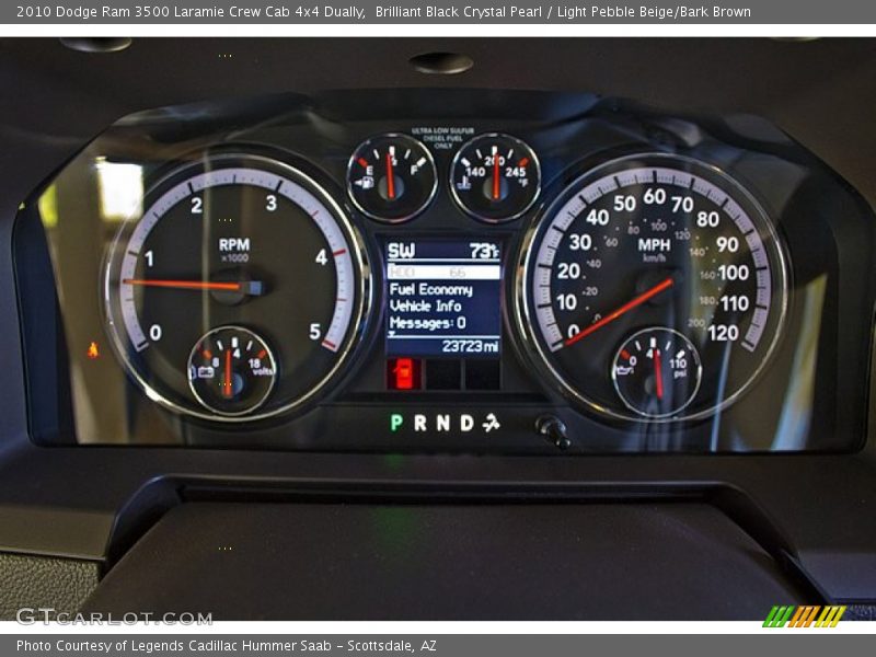  2010 Ram 3500 Laramie Crew Cab 4x4 Dually Laramie Crew Cab 4x4 Dually Gauges