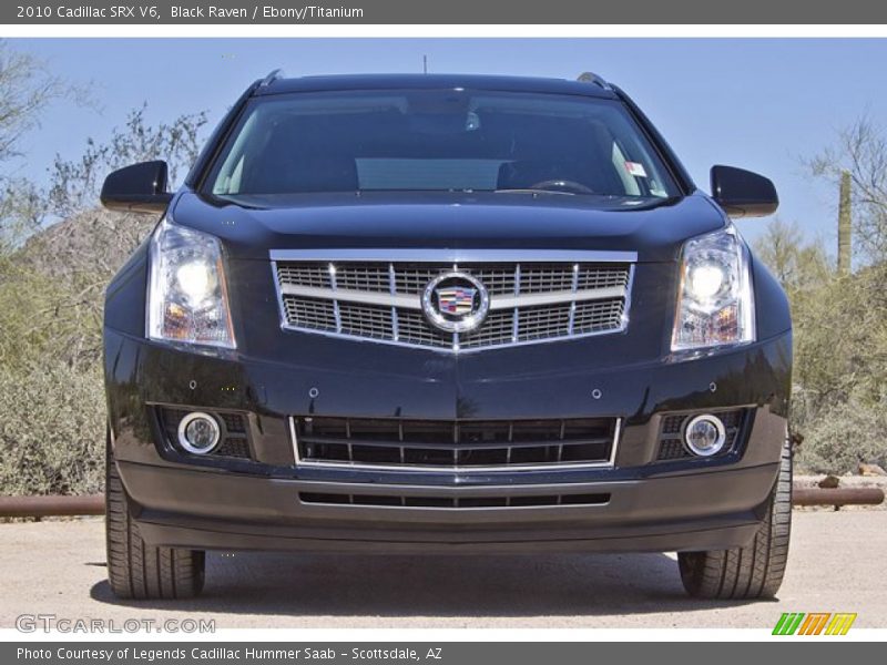 Black Raven / Ebony/Titanium 2010 Cadillac SRX V6
