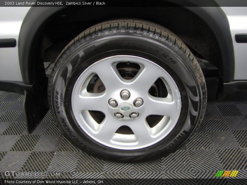 Zambezi Silver / Black 2003 Land Rover Discovery HSE