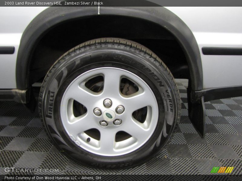 Zambezi Silver / Black 2003 Land Rover Discovery HSE