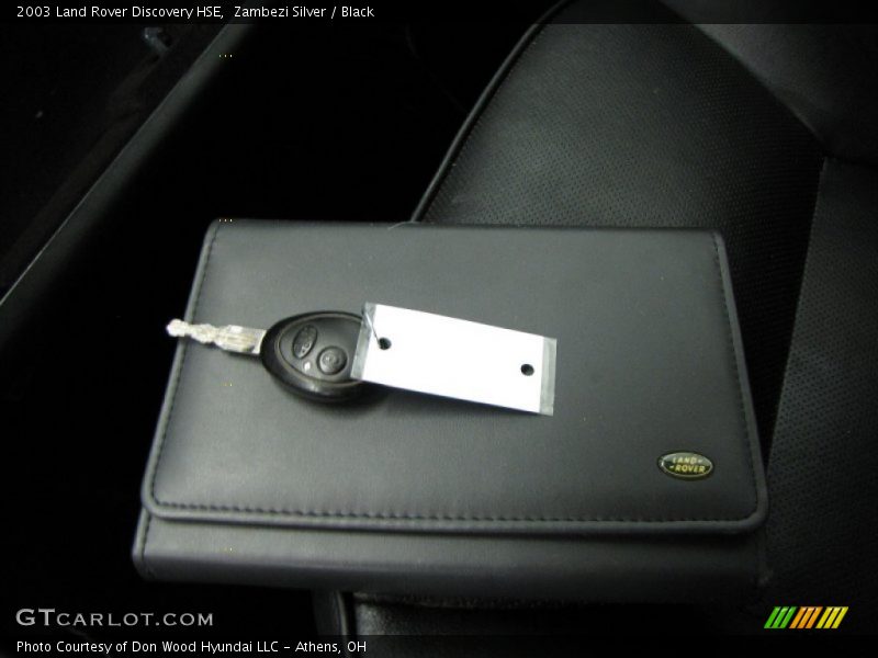 Zambezi Silver / Black 2003 Land Rover Discovery HSE