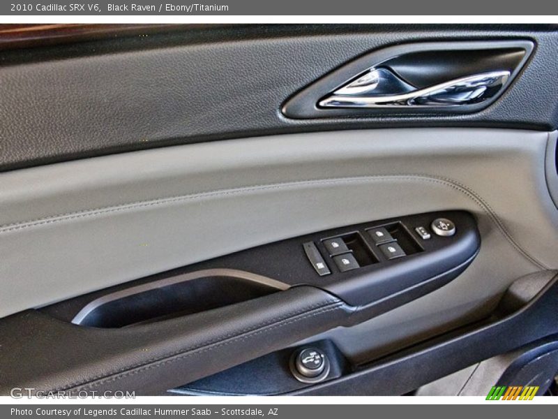 Black Raven / Ebony/Titanium 2010 Cadillac SRX V6