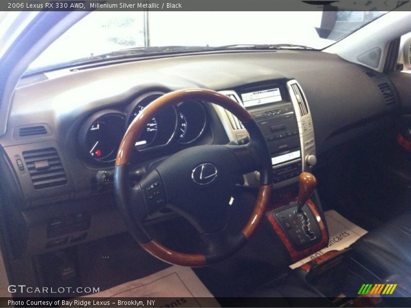 Millenium Silver Metallic / Black 2006 Lexus RX 330 AWD