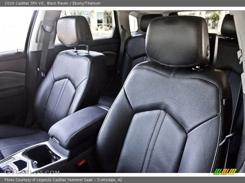 Black Raven / Ebony/Titanium 2010 Cadillac SRX V6