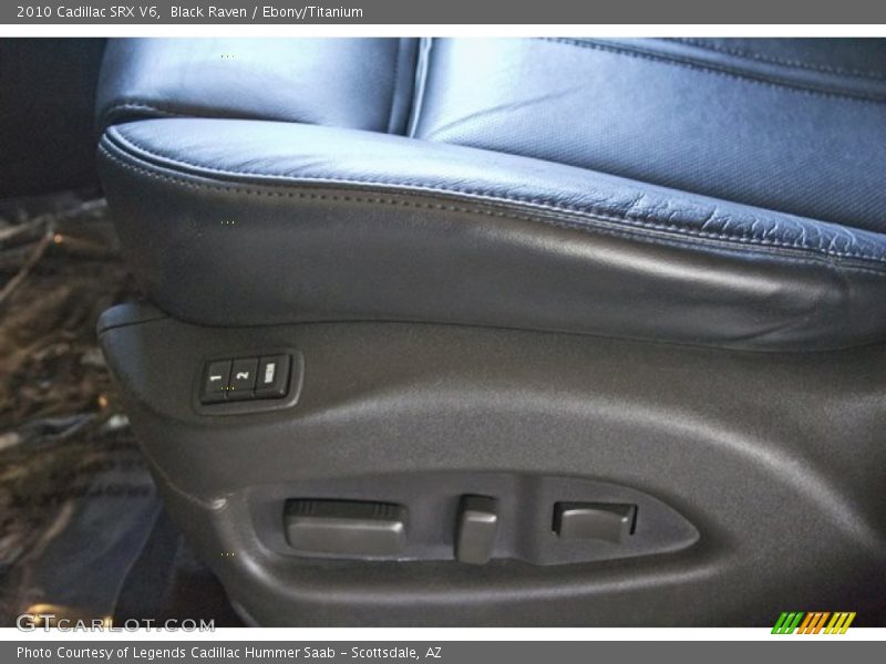 Black Raven / Ebony/Titanium 2010 Cadillac SRX V6