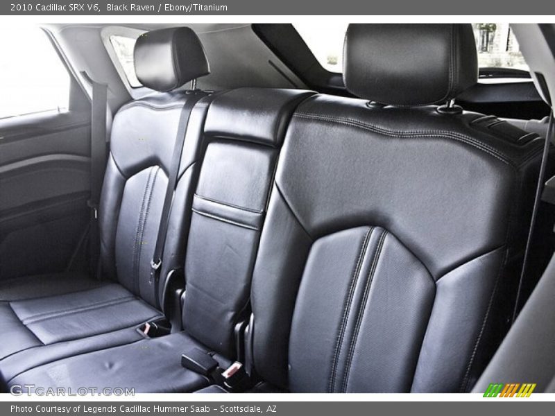 Black Raven / Ebony/Titanium 2010 Cadillac SRX V6