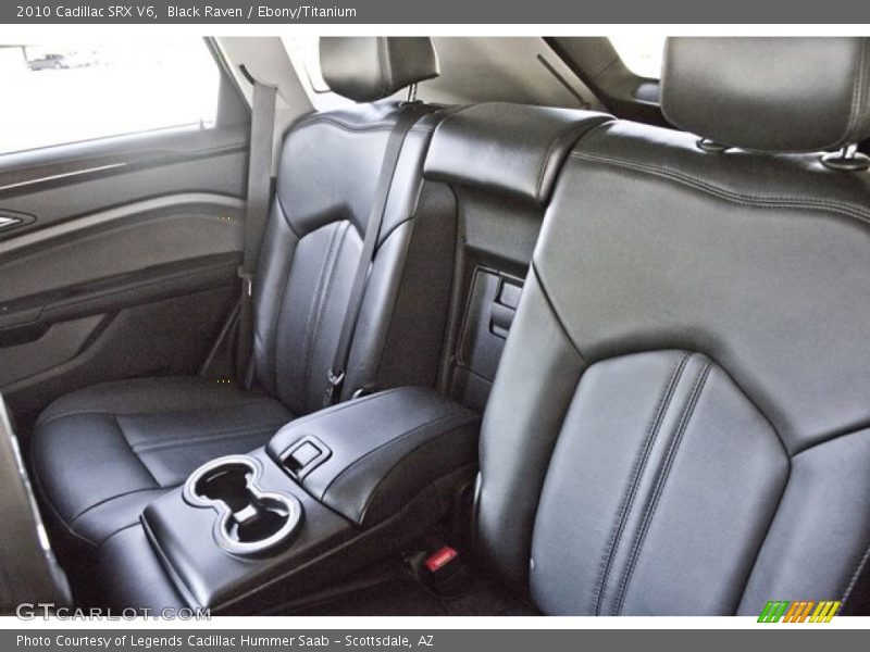 Black Raven / Ebony/Titanium 2010 Cadillac SRX V6