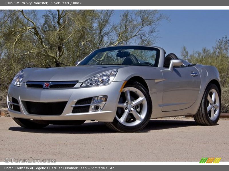 Front 3/4 View of 2009 Sky Roadster