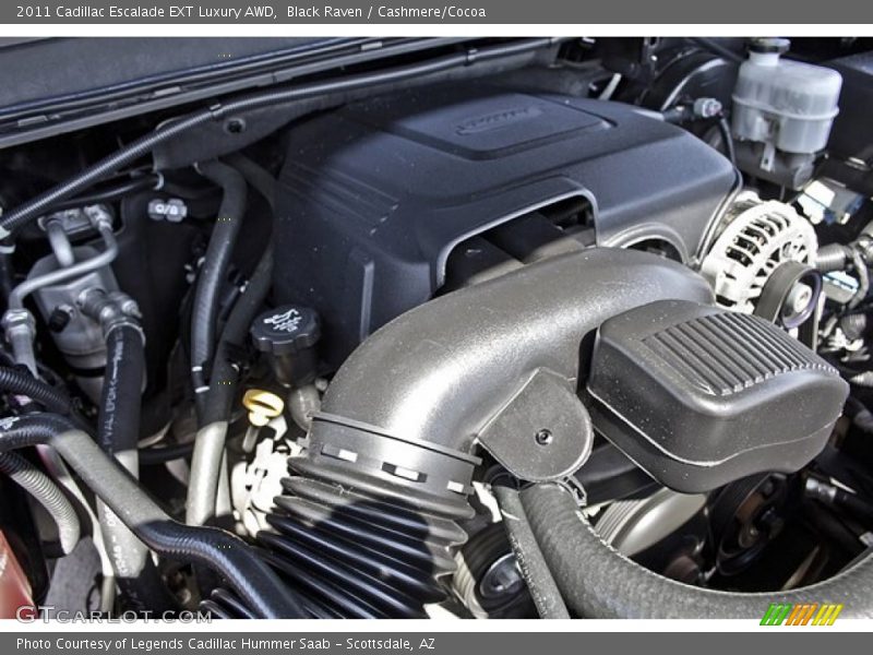  2011 Escalade EXT Luxury AWD Engine - 6.2 Liter OHV 16-Valve VVT Flex-Fuel V8