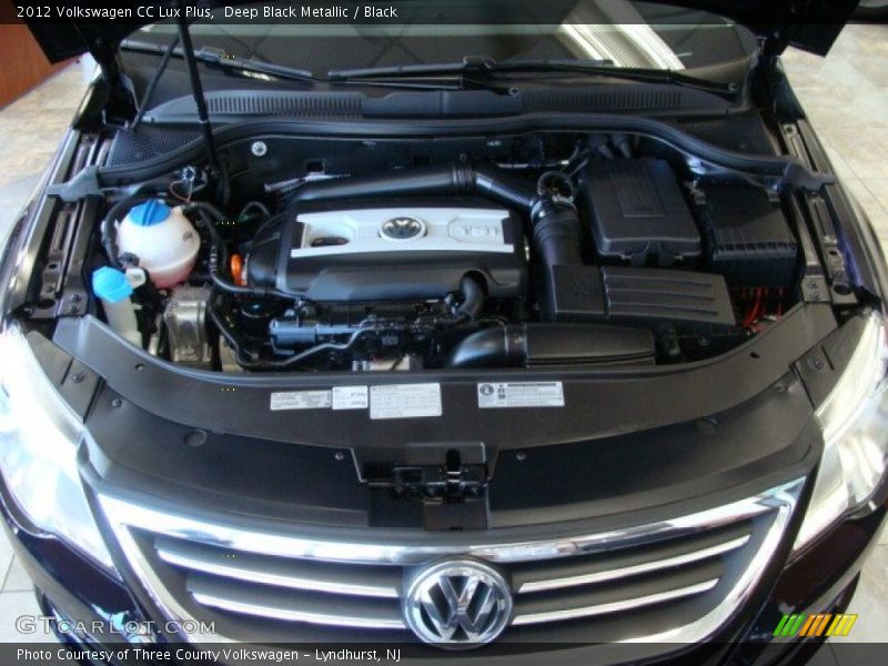 Deep Black Metallic / Black 2012 Volkswagen CC Lux Plus