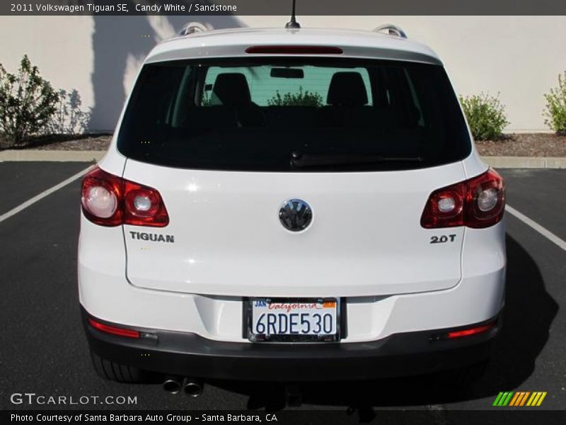 Candy White / Sandstone 2011 Volkswagen Tiguan SE