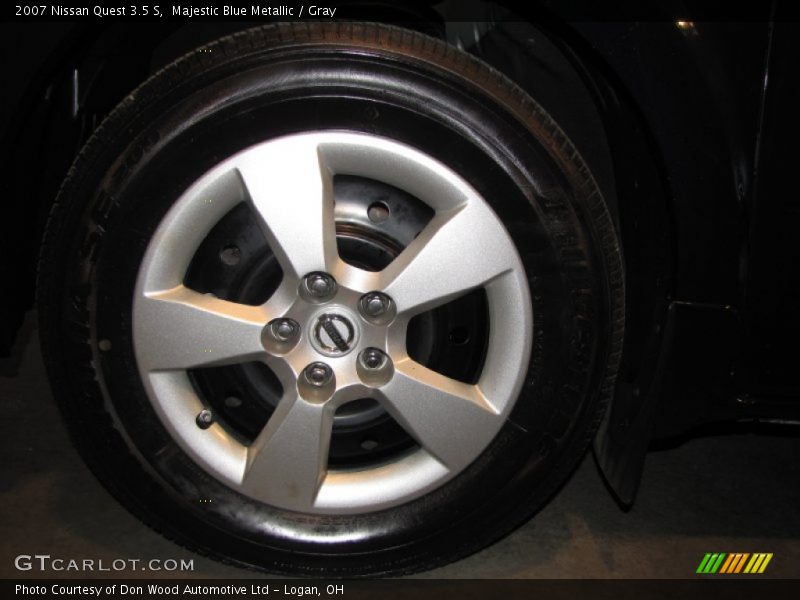 Majestic Blue Metallic / Gray 2007 Nissan Quest 3.5 S