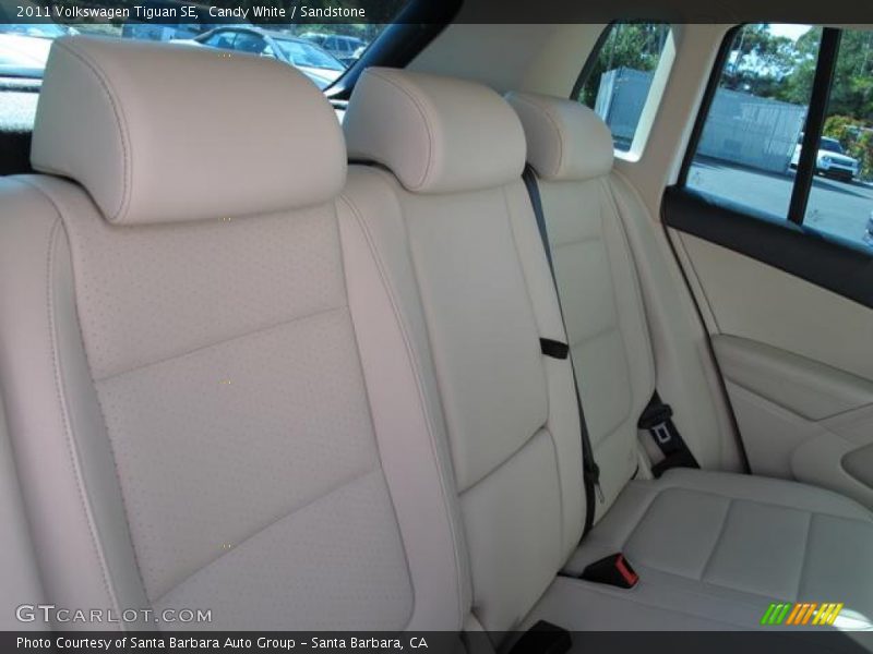 Candy White / Sandstone 2011 Volkswagen Tiguan SE