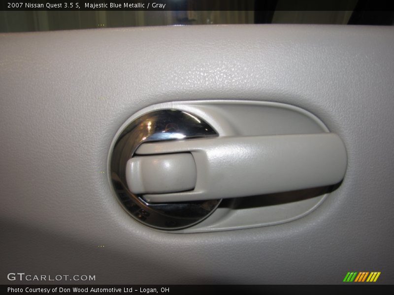 Majestic Blue Metallic / Gray 2007 Nissan Quest 3.5 S