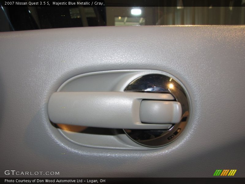 Majestic Blue Metallic / Gray 2007 Nissan Quest 3.5 S