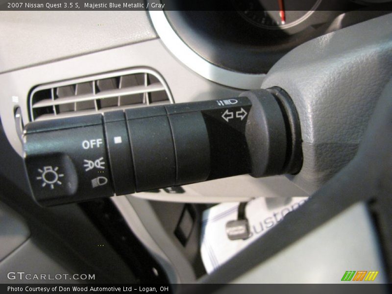 Majestic Blue Metallic / Gray 2007 Nissan Quest 3.5 S