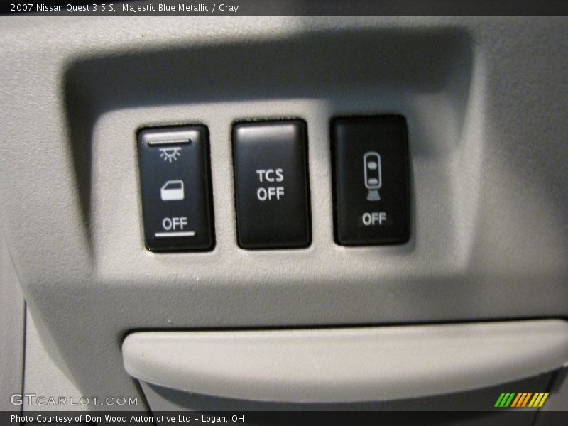 Majestic Blue Metallic / Gray 2007 Nissan Quest 3.5 S
