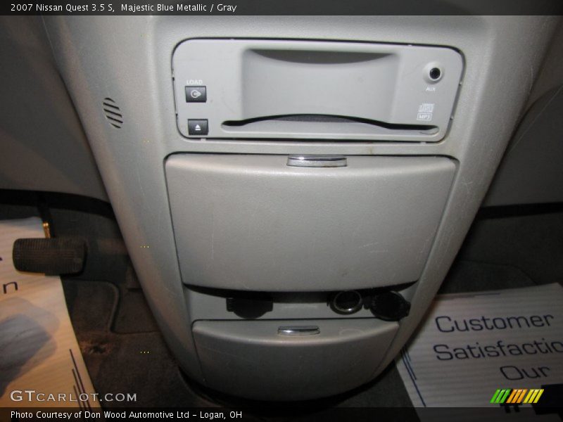 Majestic Blue Metallic / Gray 2007 Nissan Quest 3.5 S