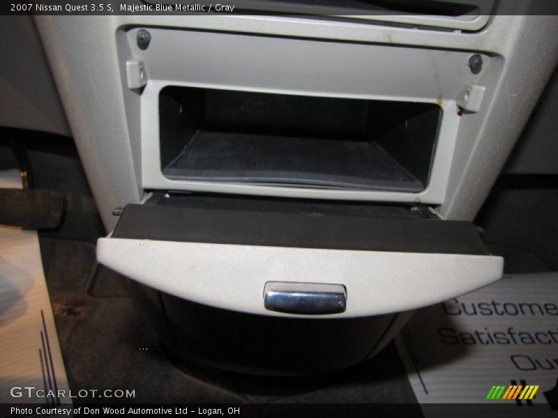 Majestic Blue Metallic / Gray 2007 Nissan Quest 3.5 S
