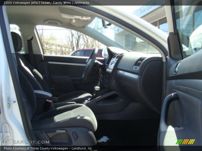Candy White / Anthracite 2009 Volkswagen Jetta S Sedan