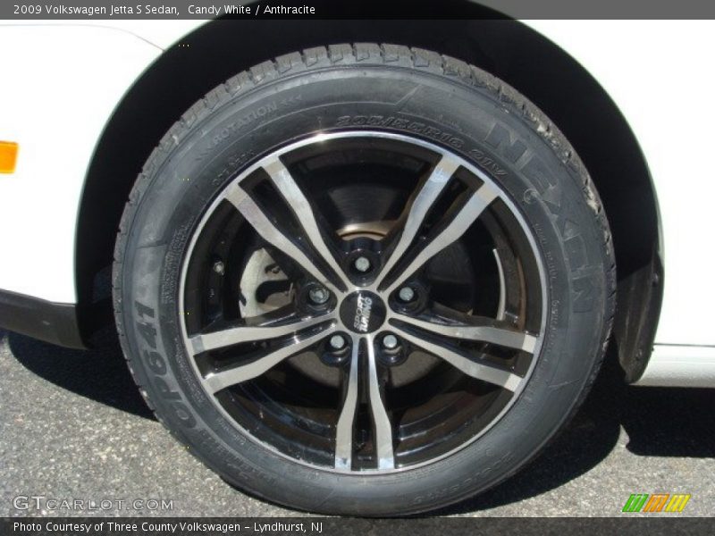 Candy White / Anthracite 2009 Volkswagen Jetta S Sedan