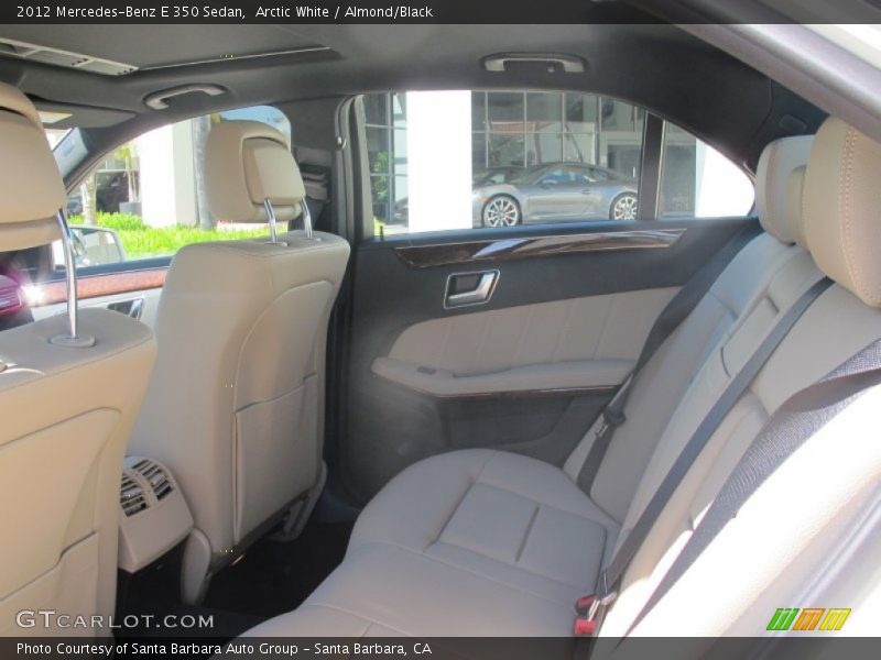 Arctic White / Almond/Black 2012 Mercedes-Benz E 350 Sedan