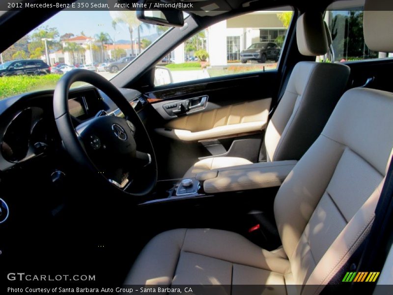 Arctic White / Almond/Black 2012 Mercedes-Benz E 350 Sedan