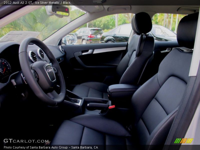 Front Seat of 2012 A3 2.0T