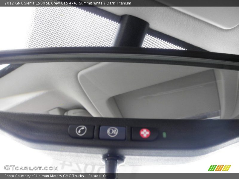 Summit White / Dark Titanium 2012 GMC Sierra 1500 SL Crew Cab 4x4