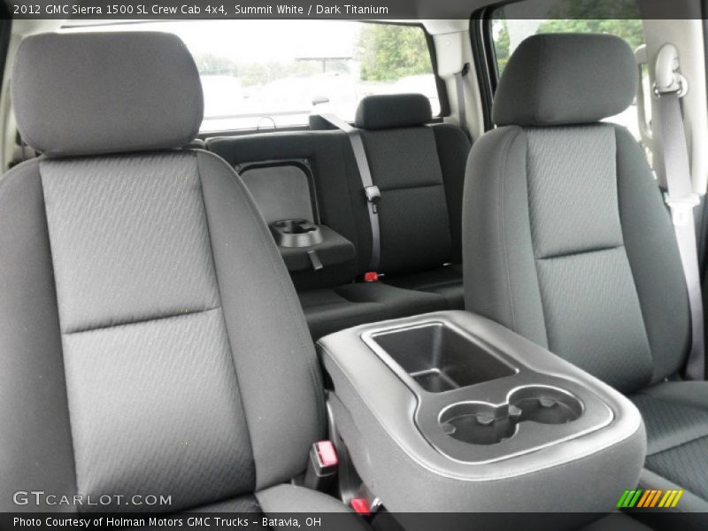 Summit White / Dark Titanium 2012 GMC Sierra 1500 SL Crew Cab 4x4
