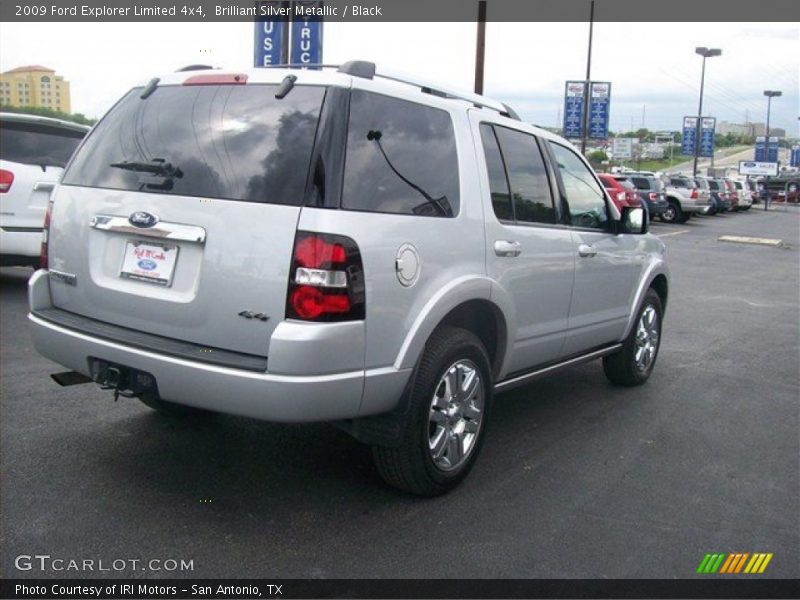 Brilliant Silver Metallic / Black 2009 Ford Explorer Limited 4x4