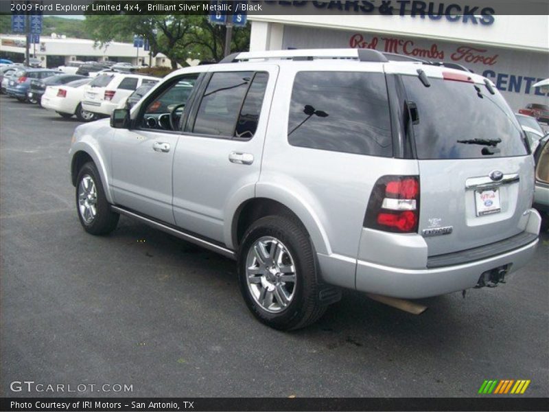 Brilliant Silver Metallic / Black 2009 Ford Explorer Limited 4x4