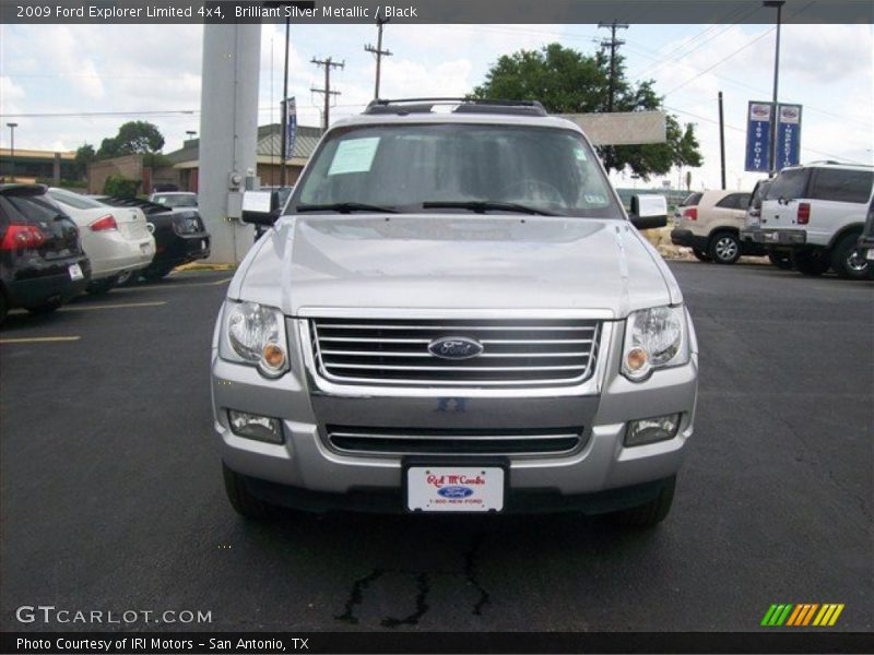 Brilliant Silver Metallic / Black 2009 Ford Explorer Limited 4x4