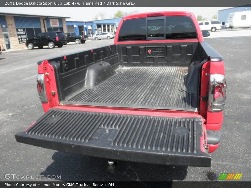 Flame Red / Dark Slate Gray 2001 Dodge Dakota Sport Club Cab 4x4