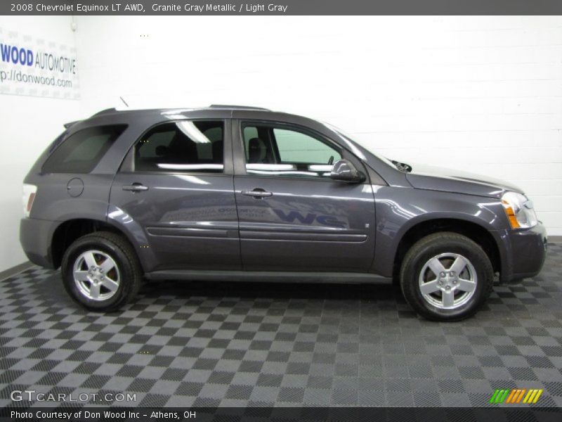 Granite Gray Metallic / Light Gray 2008 Chevrolet Equinox LT AWD