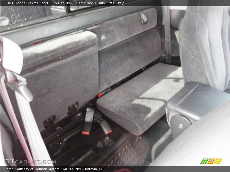 Flame Red / Dark Slate Gray 2001 Dodge Dakota Sport Club Cab 4x4