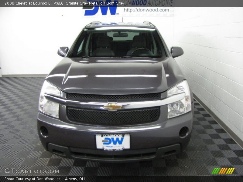 Granite Gray Metallic / Light Gray 2008 Chevrolet Equinox LT AWD