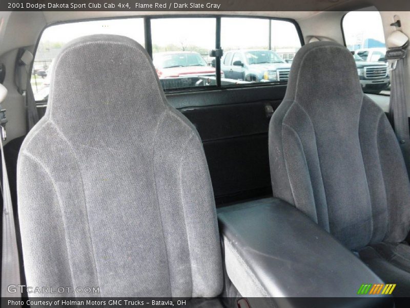 Flame Red / Dark Slate Gray 2001 Dodge Dakota Sport Club Cab 4x4