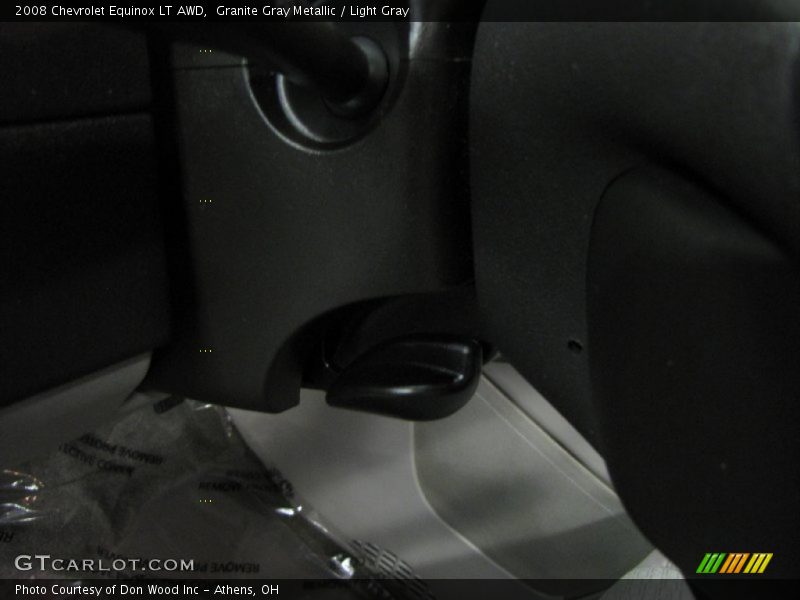 Granite Gray Metallic / Light Gray 2008 Chevrolet Equinox LT AWD