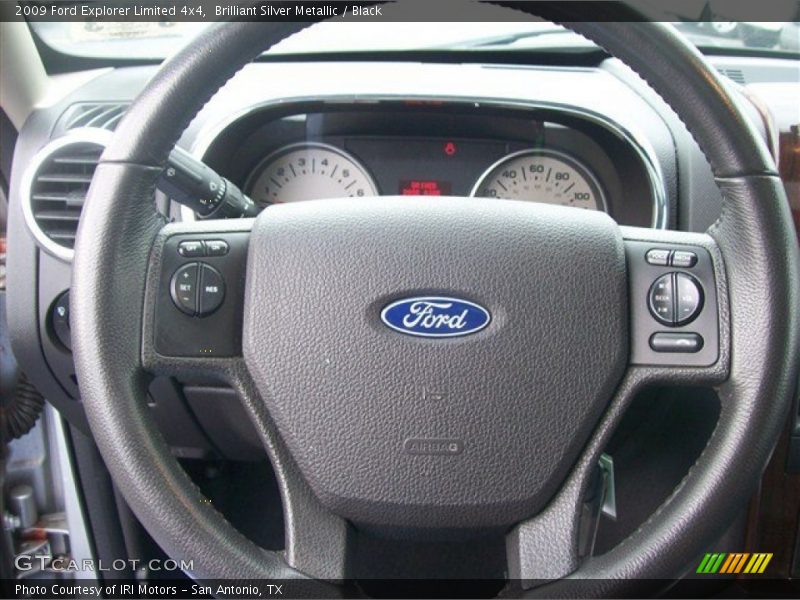 Brilliant Silver Metallic / Black 2009 Ford Explorer Limited 4x4
