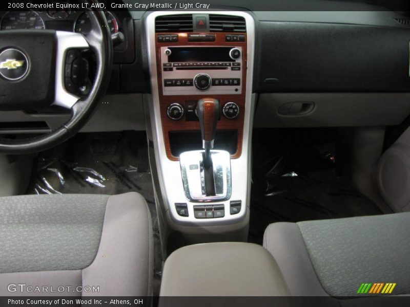 Granite Gray Metallic / Light Gray 2008 Chevrolet Equinox LT AWD