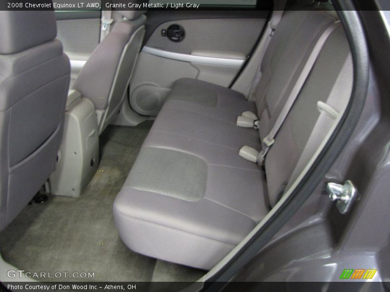 Granite Gray Metallic / Light Gray 2008 Chevrolet Equinox LT AWD