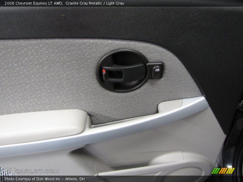 Granite Gray Metallic / Light Gray 2008 Chevrolet Equinox LT AWD
