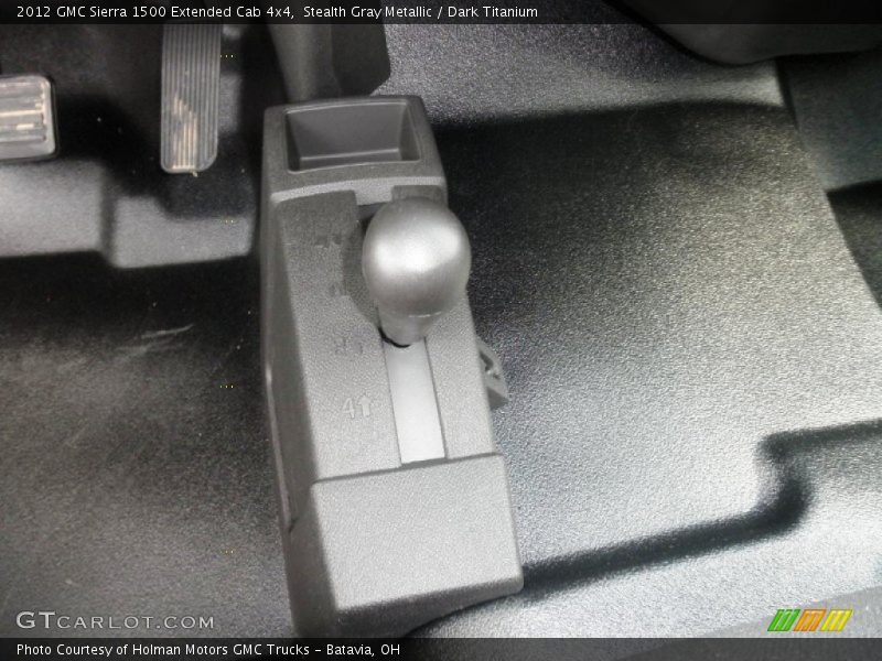 Stealth Gray Metallic / Dark Titanium 2012 GMC Sierra 1500 Extended Cab 4x4