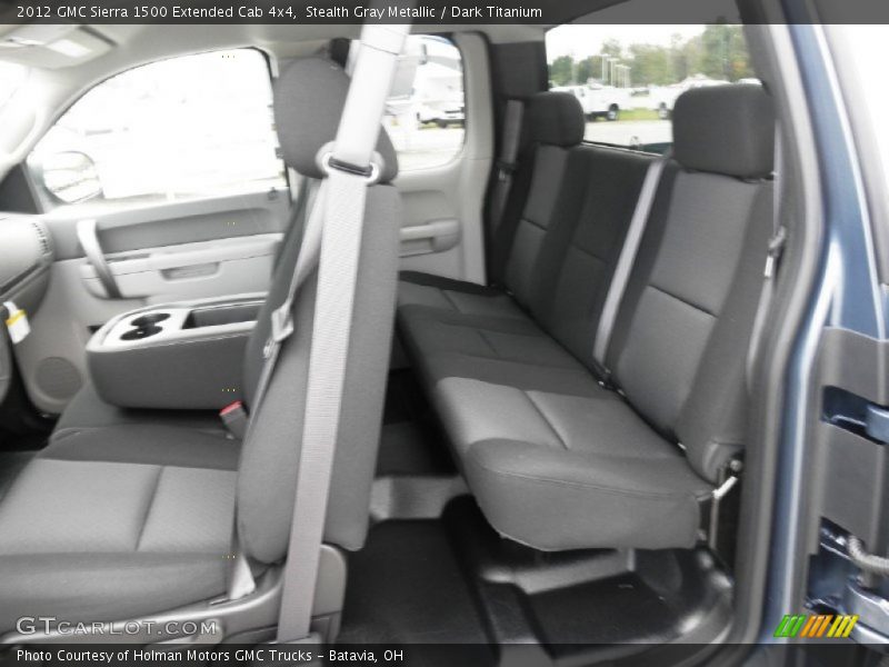 Stealth Gray Metallic / Dark Titanium 2012 GMC Sierra 1500 Extended Cab 4x4