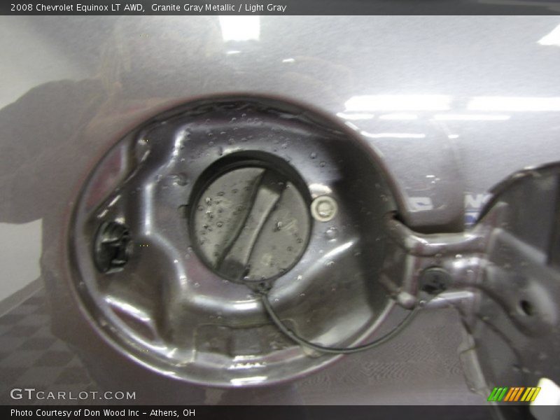 Granite Gray Metallic / Light Gray 2008 Chevrolet Equinox LT AWD