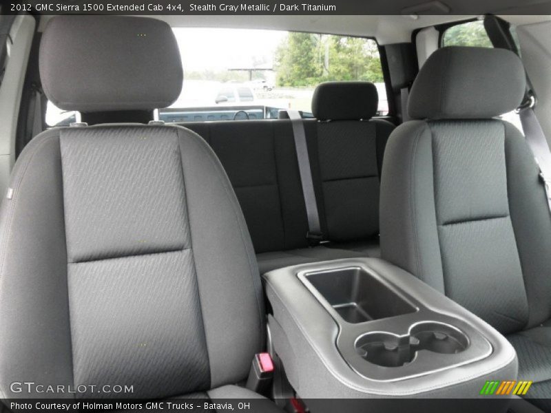 Stealth Gray Metallic / Dark Titanium 2012 GMC Sierra 1500 Extended Cab 4x4