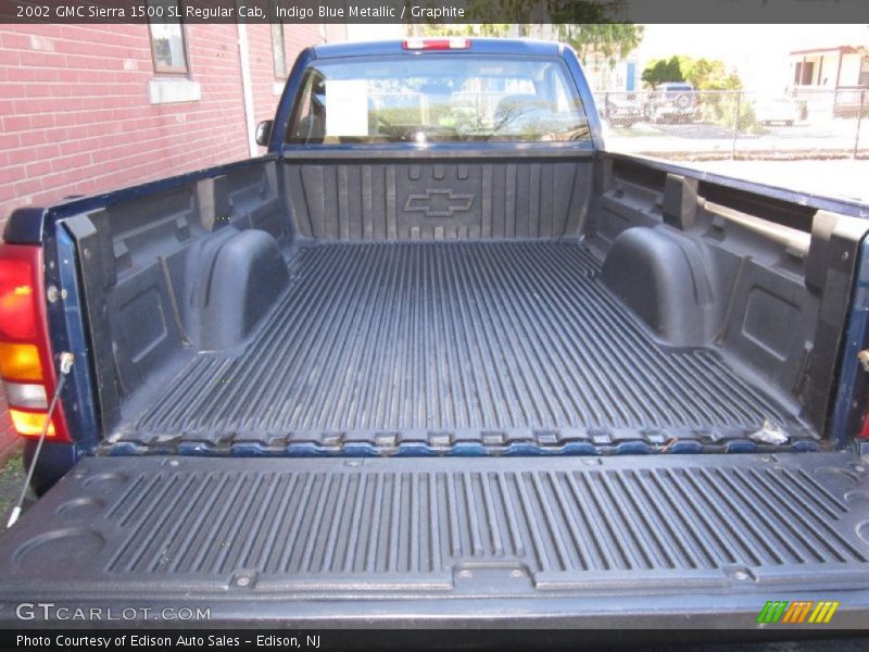 Indigo Blue Metallic / Graphite 2002 GMC Sierra 1500 SL Regular Cab